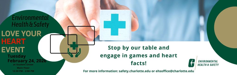 Environmental Health and Safety Love Your Heart Event Tuesday, February 24th, 2026 