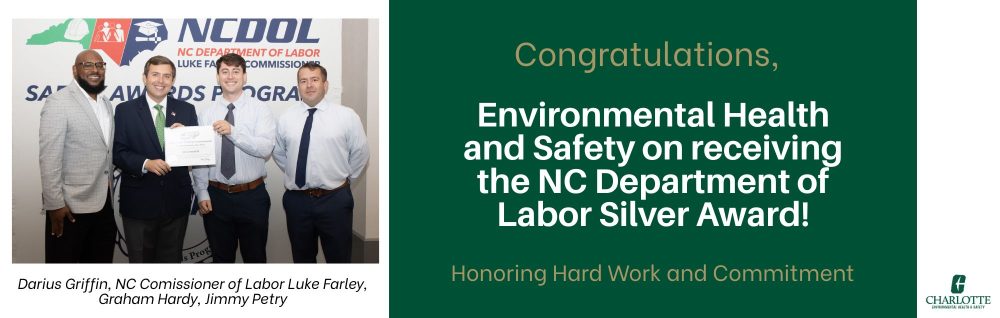 EHS received the NCDOL Silver Award